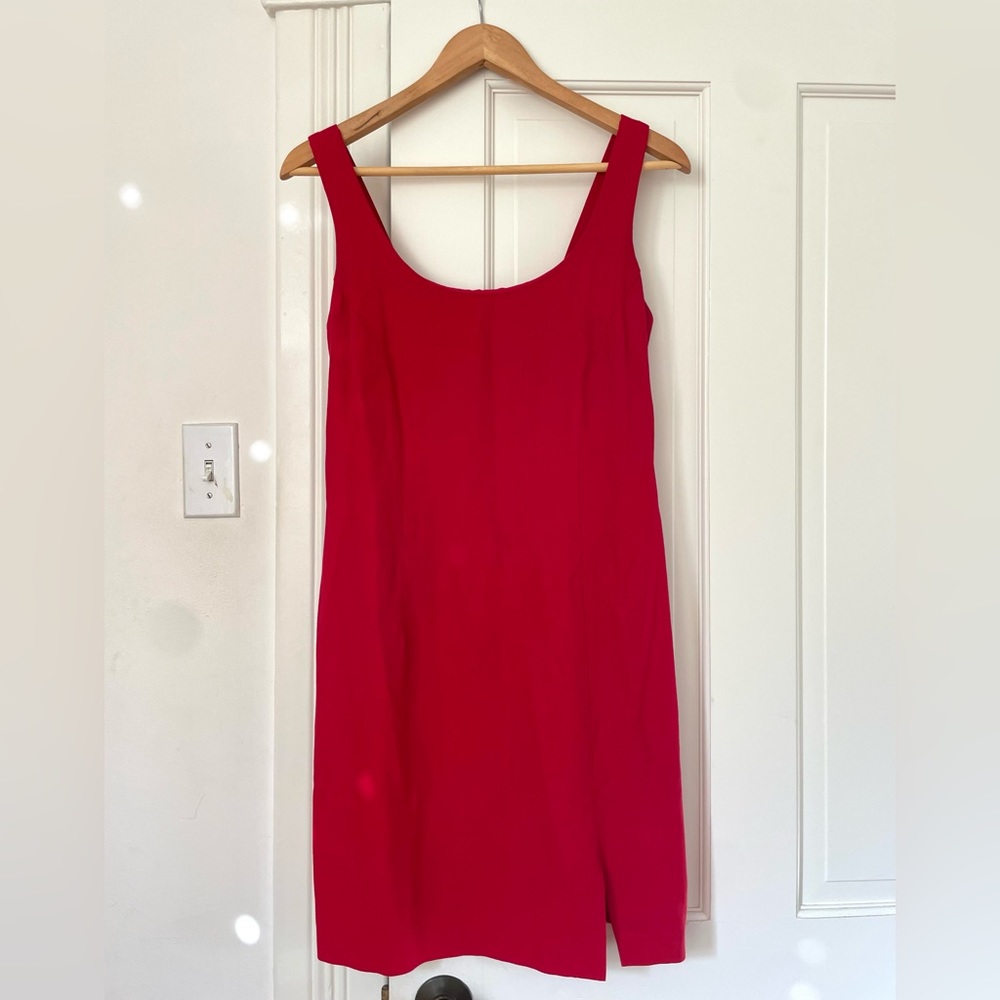 Vintage red mini dress